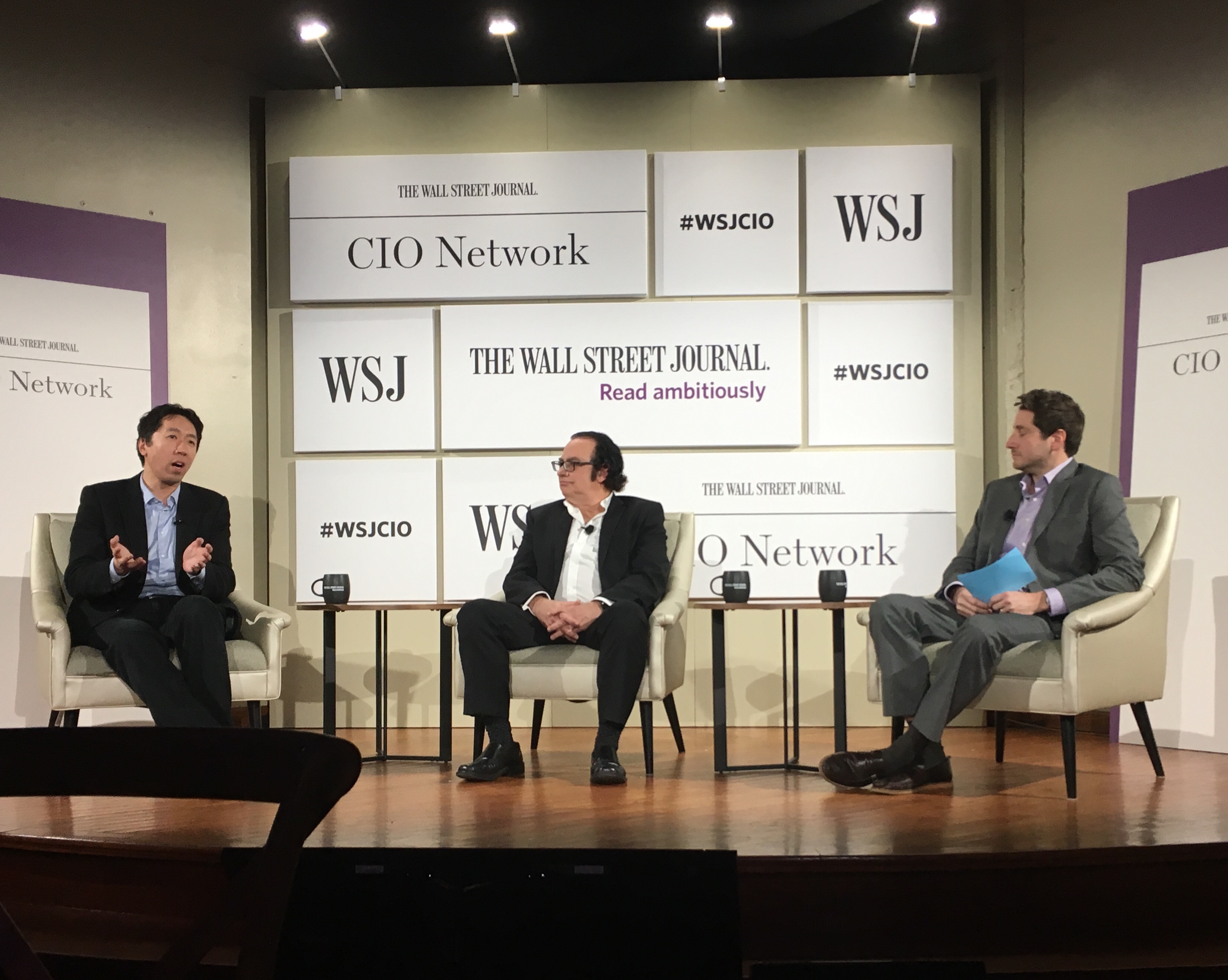 Andrew Ng, WSJ CIO Network keynote, 2017