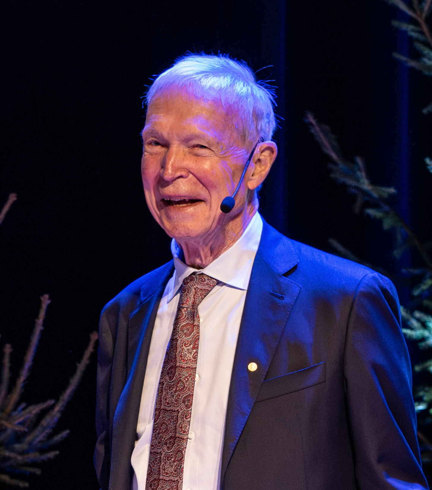 John Hopfield at the 2024 Nobel Prize in Physics announcement